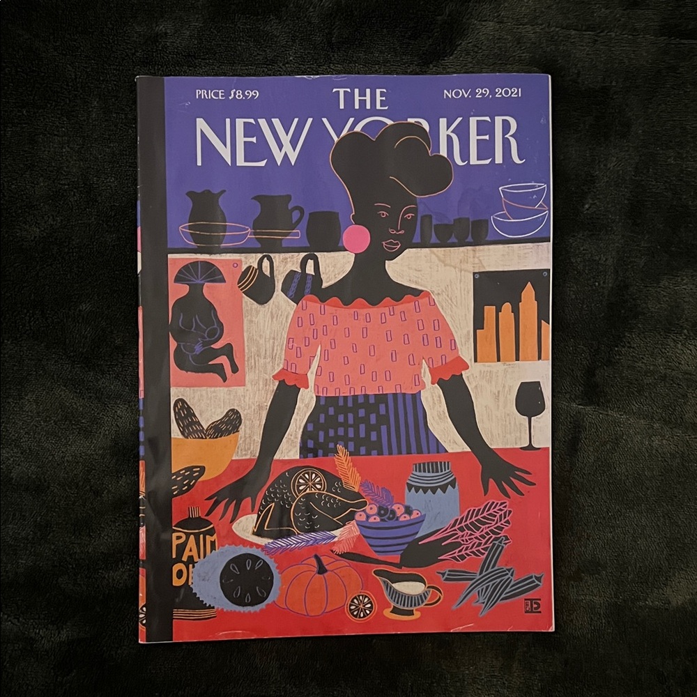 The New Yorker Magazine - Illustrated Cover November 29 2021